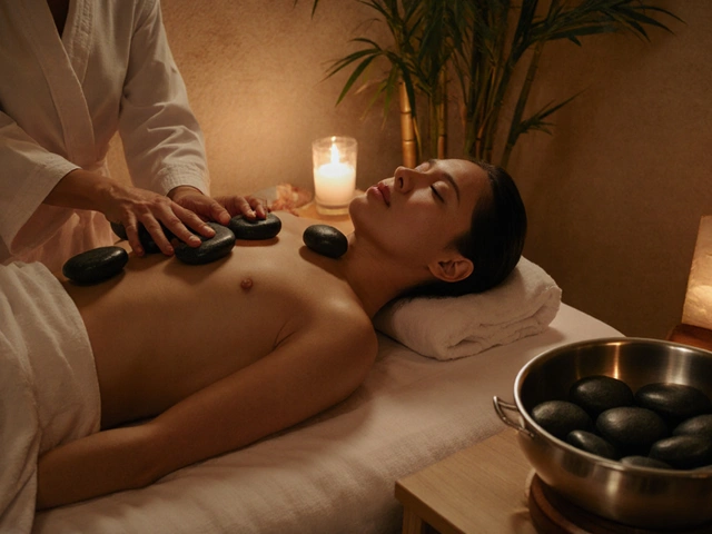 Massage aux Pierres Chaudes : Boostez Votre Énergie